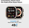 Чохол і ремінець Spigen для Apple Watch Ultra 1/2 (49 mm) - Lite Fit Pro, Matte Black (ACS07104), фото 3