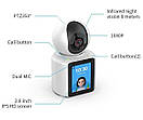 IP Wi-Fi камера C31 з екраном (Im Cam), фото 5