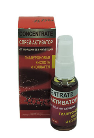 Гіалуронова кислота і колаген Спрей від зморшок, фото 1