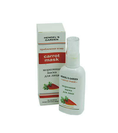 Carrot Mask Морквяна маска для обличчя від Hendel's Garden Каррот Маск,, маска, фото 1
