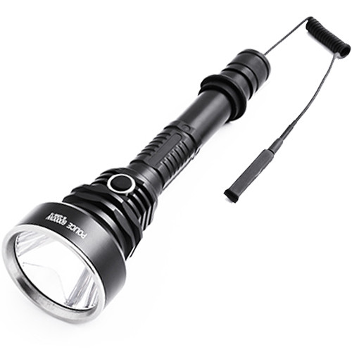 Ліхтар під рушницю виносна кнопка 2х18650 3 фільтри Police Q2805-T6 ЗП 220V/12V