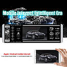 Автомагнітола 4168Ai ISO блютуз авторадіо сенсорний екран RGB підсвічування DIVX MP3 USB SD AV-in AuraHome, фото 4