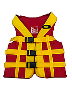 Страхувальний, рятувальний жилет RIF «Profi» 30-50кг червоно-жовтий