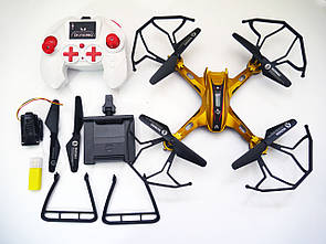 Квадрокоптер дрон з WiFi камерою на радіокеруванні Sky Phantom CH090