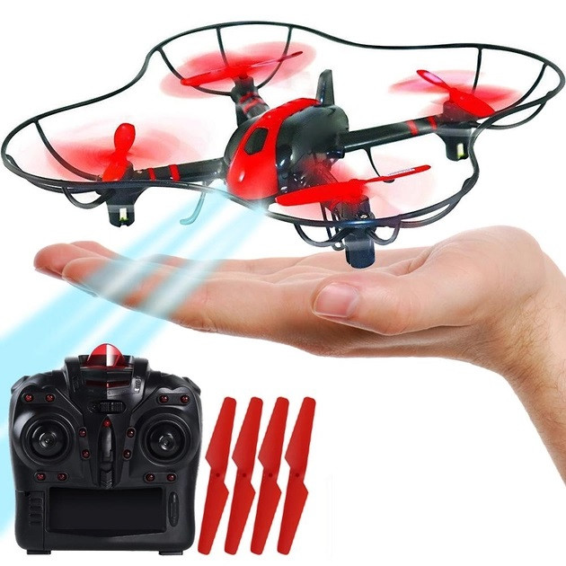 КВАДРОКОПТЕР ДРОН + ПУЛЬТ УПРАВЛІННЯ ЛІТАЮЧА РАДІОКЕРОВАНА ІГРАШКА DRAGONFLY 403/407АШКА AuraHome, фото 1