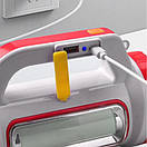 Ліхтар переносний 6088-LED+COB power bank Li-Ion акумулятор. сонячна батарея ЗУ microUSB Box AuraHome, фото 5