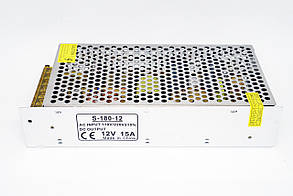 12V 15A S-180-12 Блок живлення адаптер Метал