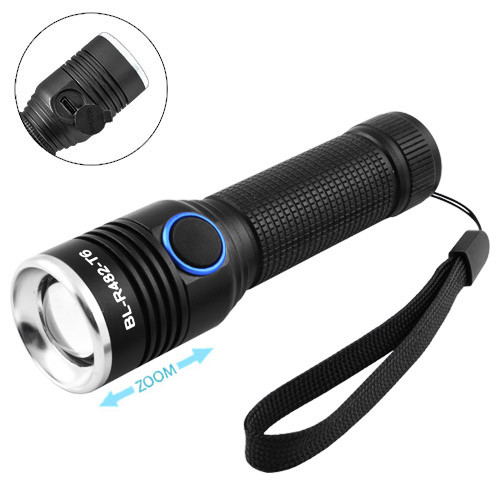 Ліхтар Small Sun R482/R842-T6 1х14500 zoom ЗУ microUSB Box