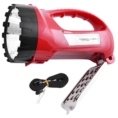 Ліхтар переносний Luxury 2820 1W+15LED вбуд. акумулятор ЗУ 220V
