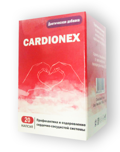 Капсули при гіпертонії Кардіонекс рослинна формула Cardionex при підвищеному тиску, фото 1