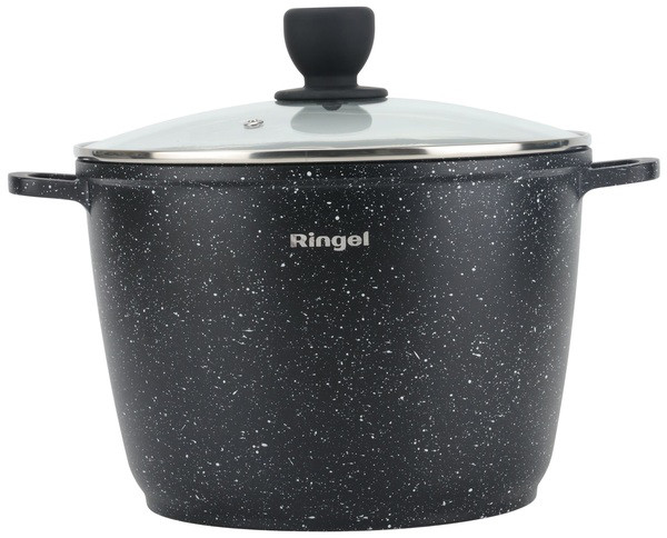 Каструля алюмінієва з кришкою 24 см 6.5 л Ringel RG-2107-24, фото 1