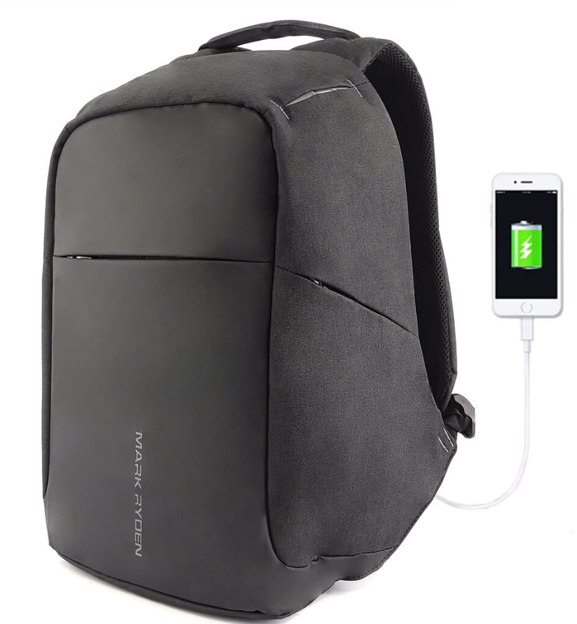 Рюкзак Міський повсякденний рюкзак вмісний Bobby bag 1 протикрадій AuraHome, фото 1