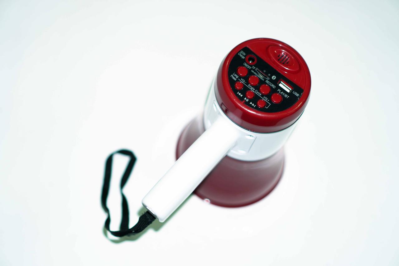 Гучномовець мегафон (рупор) Megaphone UKC ER 22BT Bluetooth