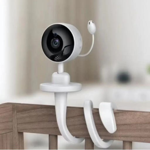 Відеоняня камера з гнучким кріпленням аудіозв'язок нічне бачення Smart WiFi Tuya AuraHome, фото 1