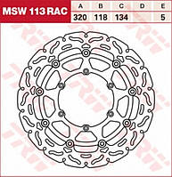 Гальмівний диск TRW / Lucas MSW113RAC