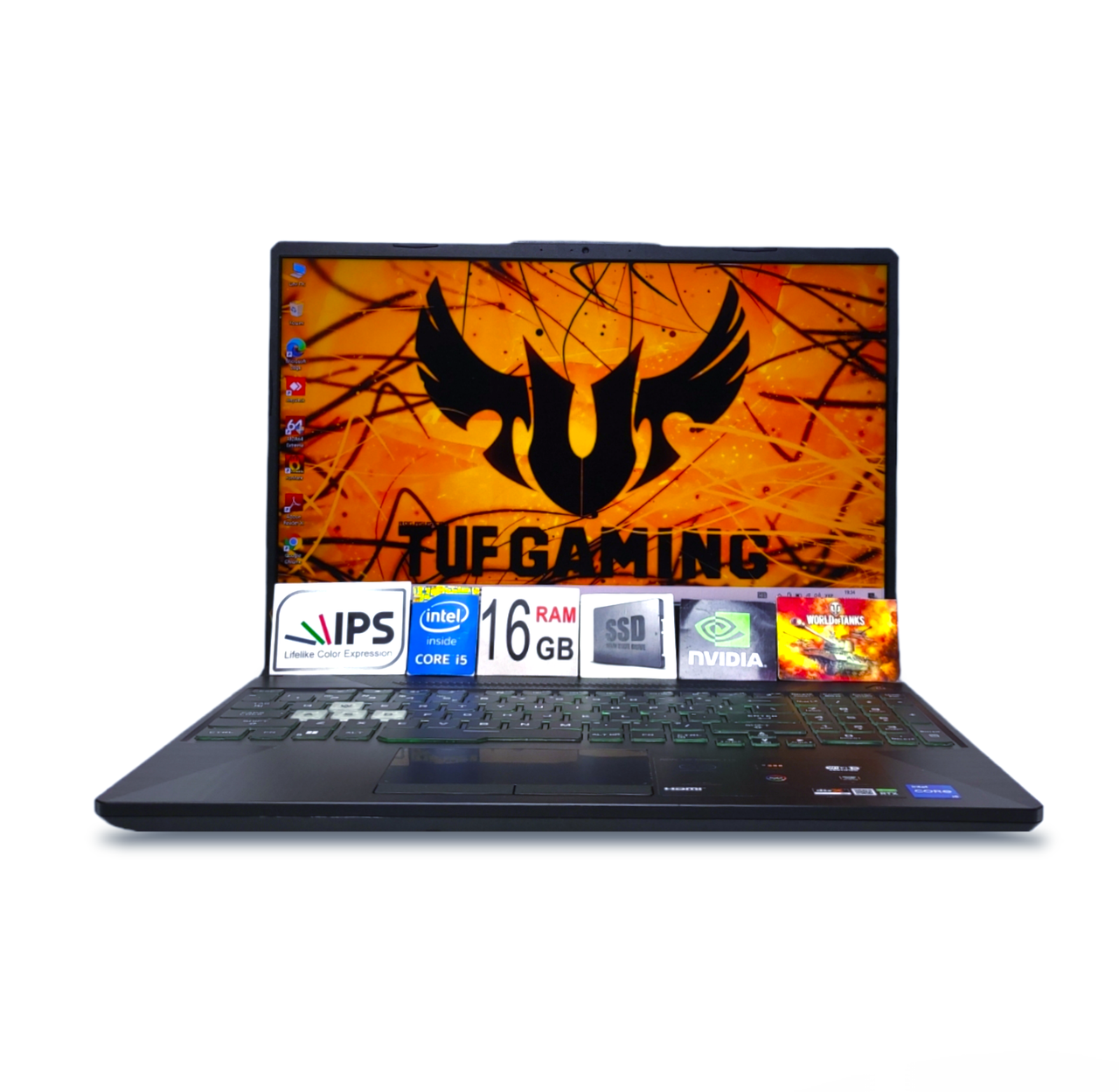 Ігровий ноутбук Asus TUF Gaming F15  15.6" FHD 144Hz i5-11400H 6 ядер 16GB DDR4 SSD512GB Nvidia RTX3050