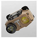 Ліхтар налобний CH-8825-3P35+COB(white+yellow)+RGB Motion Sensor Power Bank Li-Ion акумулятор. індикація AuraHome, фото 5