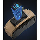 Ліхтар налобний CH-8825-3P35+COB(white+yellow)+RGB Motion Sensor Power Bank Li-Ion акумулятор. індикація AuraHome, фото 8