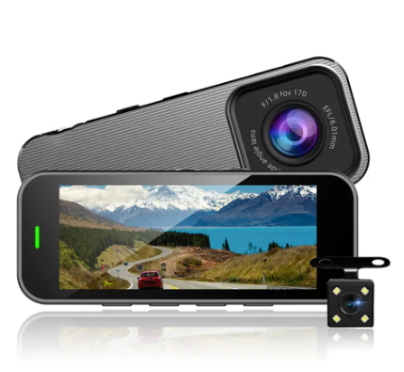 Відеореєстратор DVR 701 Full HD LCD 3.19" 2 камери AuraHome, фото 1