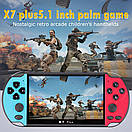 Ігрова приставка 10000 ігор портативна приставка Pro X7 Plus 51'' MP5 8Gb AuraHome, фото 2