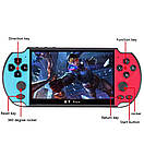 Ігрова приставка 10000 ігор портативна приставка Pro X7 Plus 51'' MP5 8Gb AuraHome, фото 4