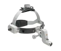 Налобний освітлювач ML 4 LED на шоломі Heine Медапаратура