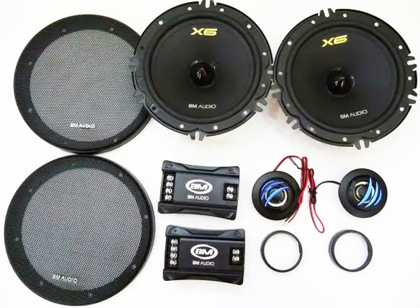 Автомобільна акустична система Динаміки BOSCHMANN BM Audio F-528-X6 200 W 2 смугові компоненти 13см AuraHome, фото 1