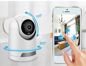 Камера відеонагляду поворотна датчик руху мікрофон/динамік IP WiFi камера Camera TY-Y27