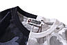 Футболка Bape A Bathing Ape Shark White & Black Half Camo WGM T-Shirt - FA1121A1, фото 6