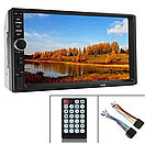 Магнітола 2din Bluetooth пульт USB SD коротка база 7018 AuraHome, фото 10