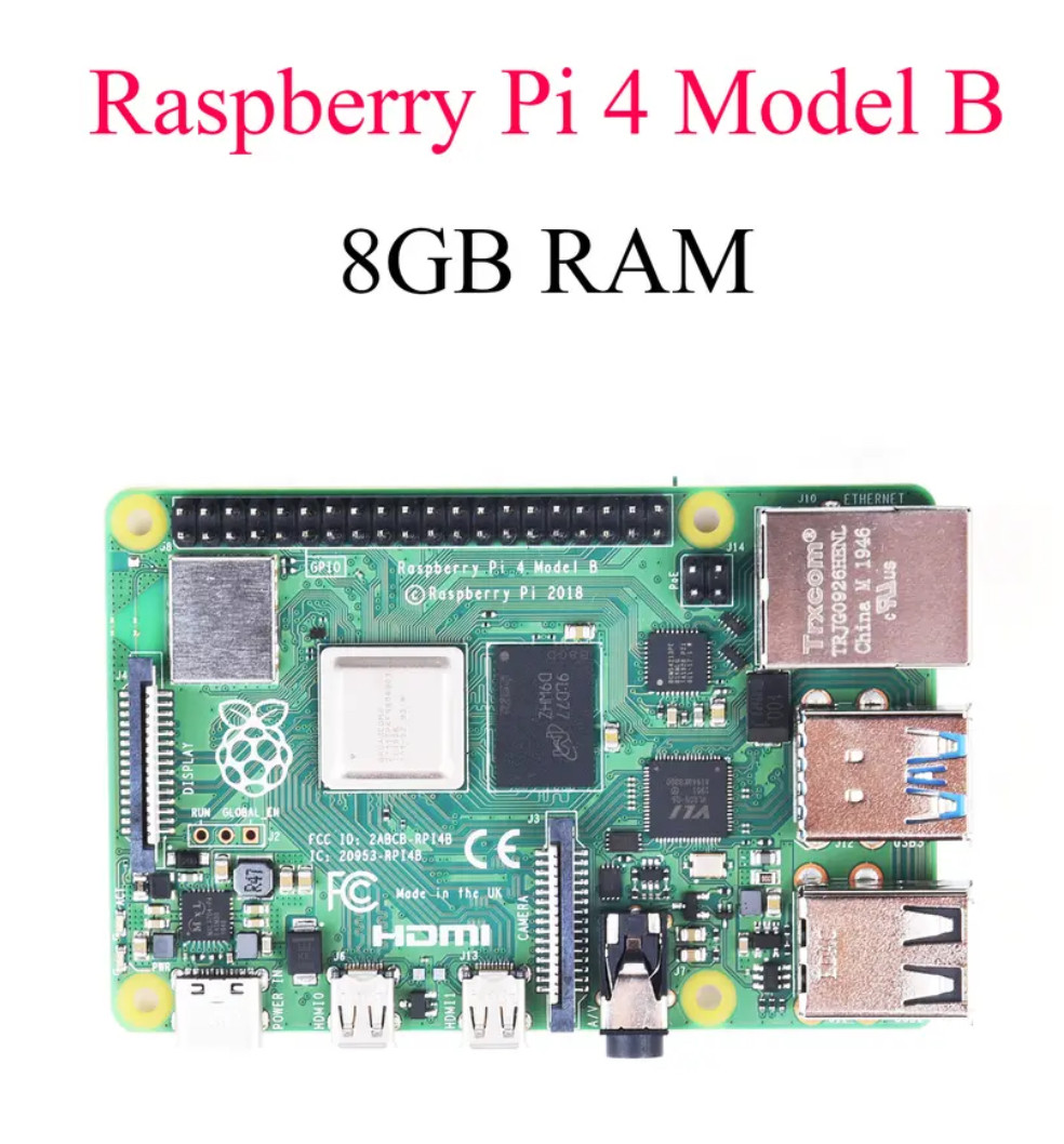 Мікрокомп'ютер Raspberry Pi 4 Model B 8GB
