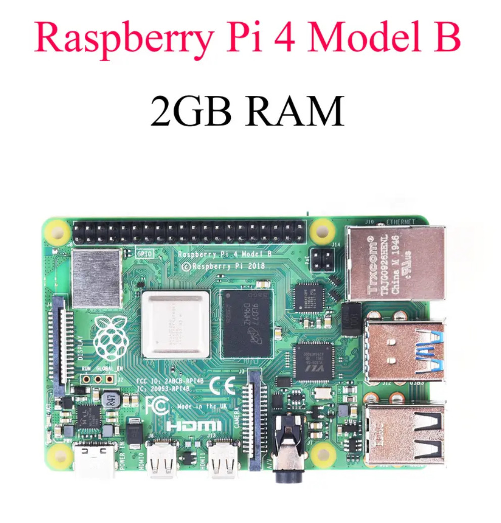 Мікрокомп'ютер Raspberry Pi 4 Model B 2GB