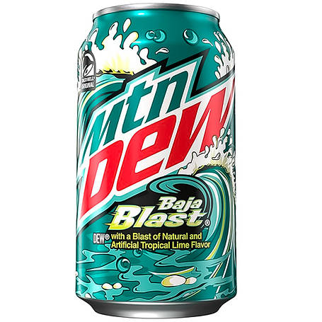 Газування Mountain Dew Маунтаїн Дюв