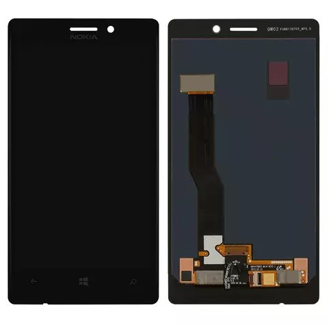 Дисплей для Nokia 925 Lumia, чорний, без рамки