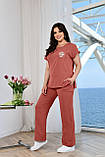 Костюм жіночий брюки та блуза у кольорах 6683, фото 5