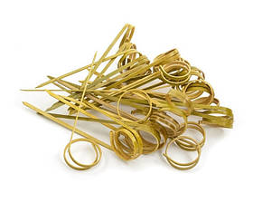 Шпажки бамбукові з вузликом 9 см. 100 шт.