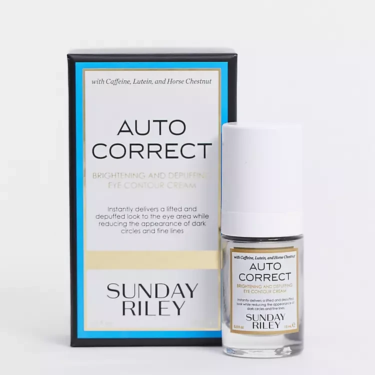 Крем для шкіри навколо очей Sunday Riley Auto Correct Brightening And Depuffing Eye Contour Cream 15 мл