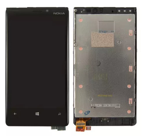 Дисплей для Nokia 920 Lumia, з рамкою