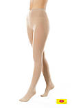 Колготки 2 клас компресії 22-32 мм рт. ст. (Pani Teresa, 0401) довгі закриті (св.бежевий, L), фото 2