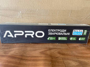 Електроди зварювальні УОНИ-13/55 5кг 3мм APRO