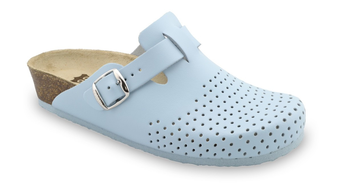 Сабо ортопедичні жіночі Beograd, Grubin (арт. gr-13356) блакитний (блакитний, 37), фото 1