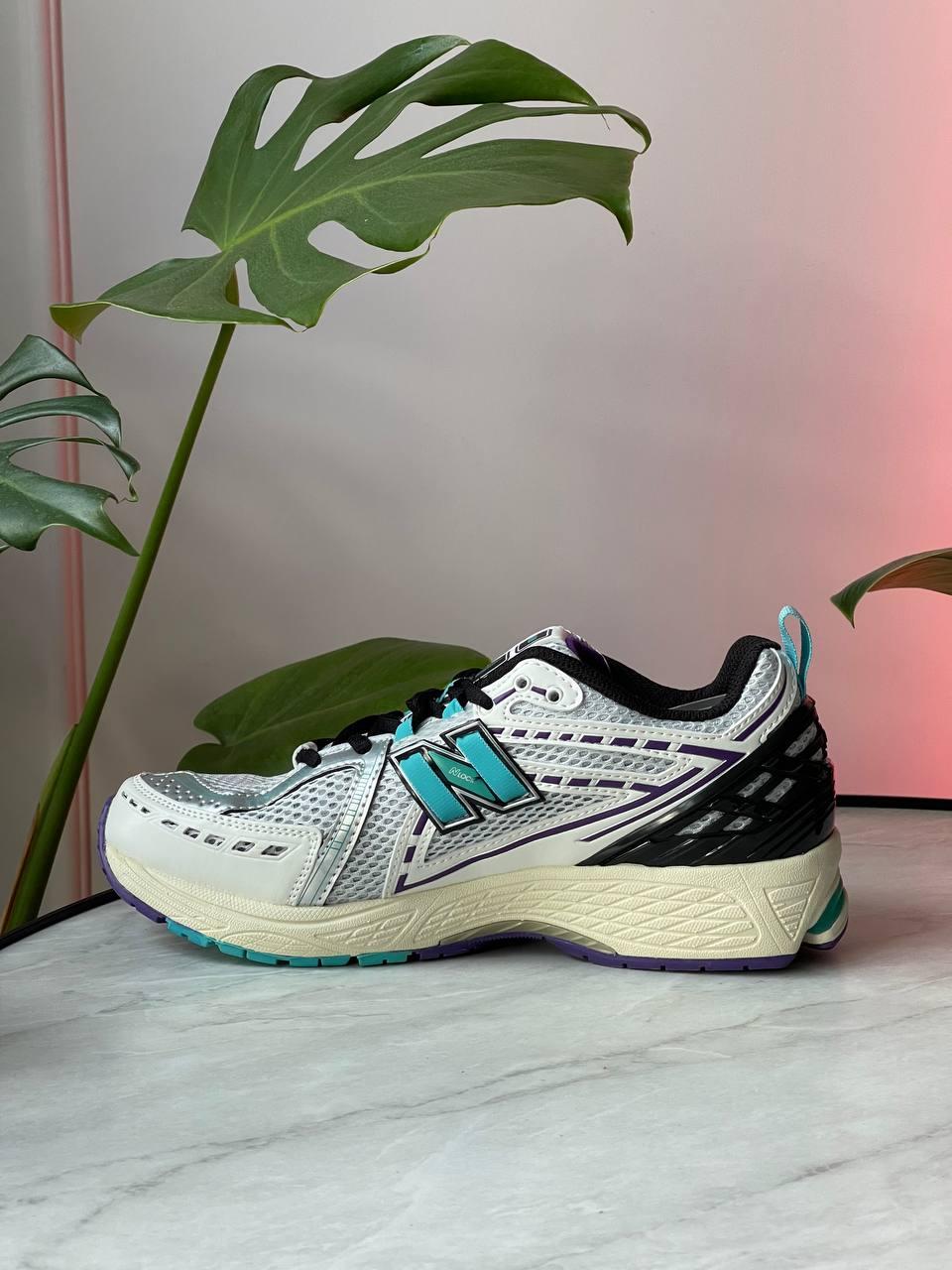 Чоловічі кросівки New Balance 1906R Hornets (білі з бірюзою) повсякденні спортивні кроси 1334 Нью Беленс vkross