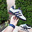Чоловічі кросівки Adidas Gazelle (сіро-чорні) стильні повсякденні кроси 11065 Адідас vkross, фото 3