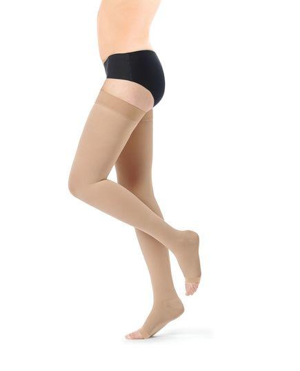 Панчохи компресійні PROFESSIONAL CCL 2 клас компресії короткі, відкриті, 0442, Pani Teresa Professional, фото 1