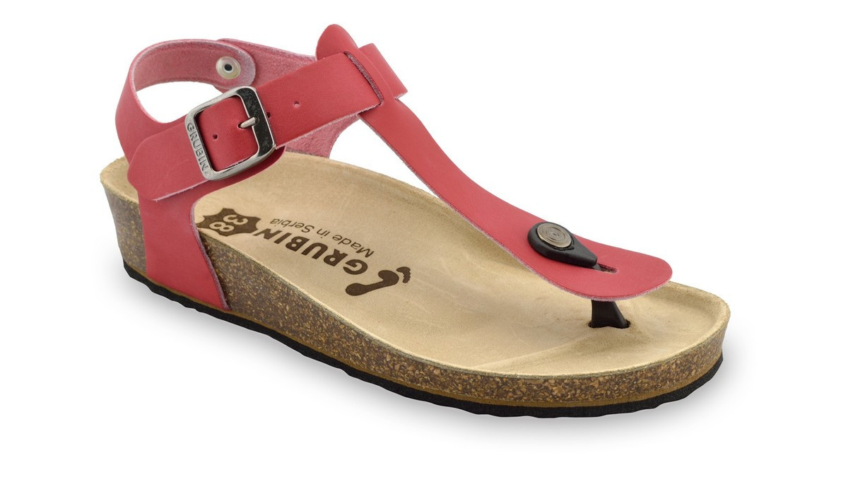 Сандалії ортопедичні жіночі Tobago, Grubin (червоний, 36), фото 1