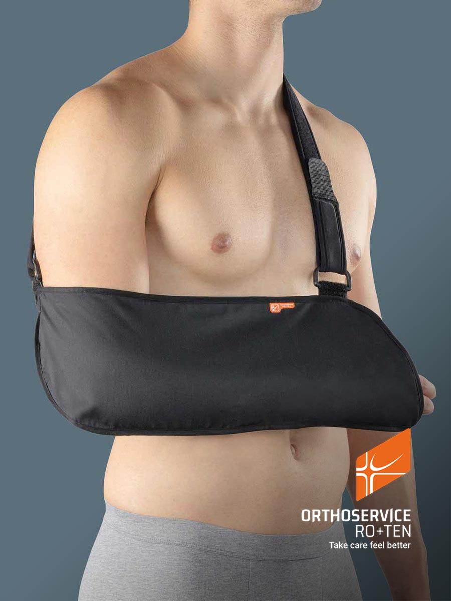 Бандаж для підтримки руки Sling-up, M8404, Orthoservice (Швейцарія) (чорний, M), фото 1