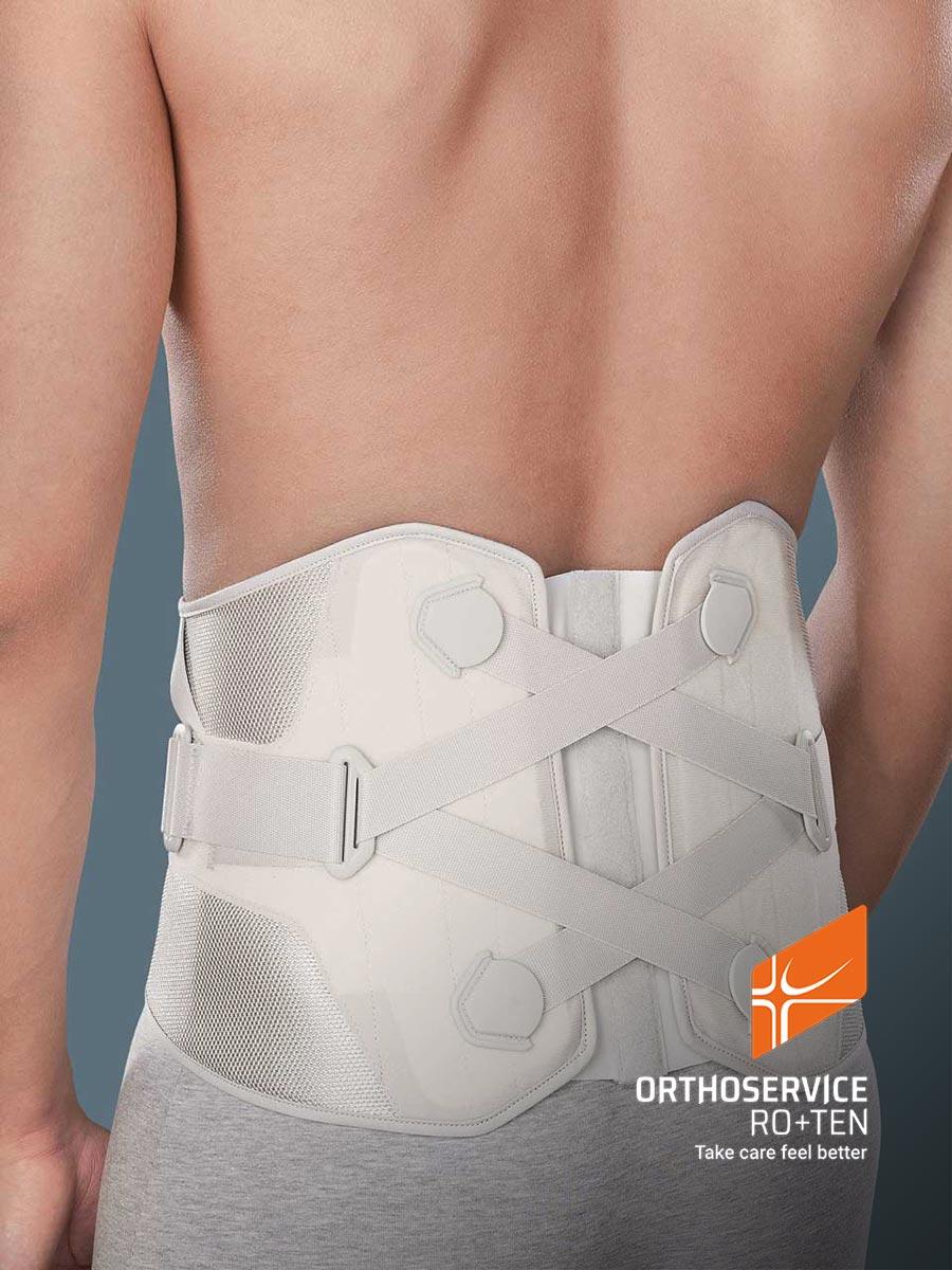 Корсет ОРТОПЕДИЧНИЙ Lumbopull70, M90070, ORTHOSERVICE (Швейцарія) (св.сірий, M), фото 1