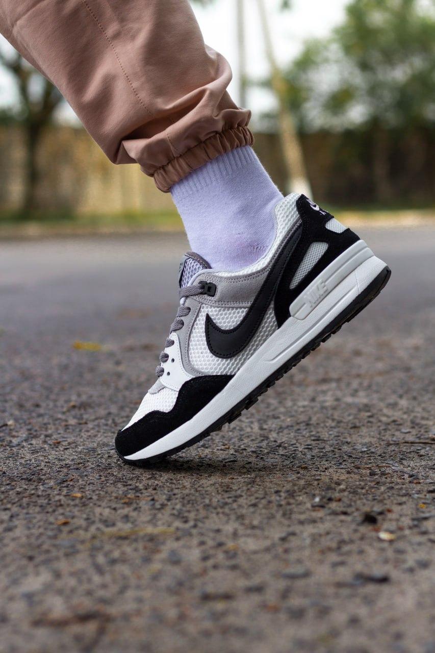Чоловічі кросівки Nike Zoom Pegasus 89 Black/White (чорно-білі) стильні кросівки NK669 Найк vkross