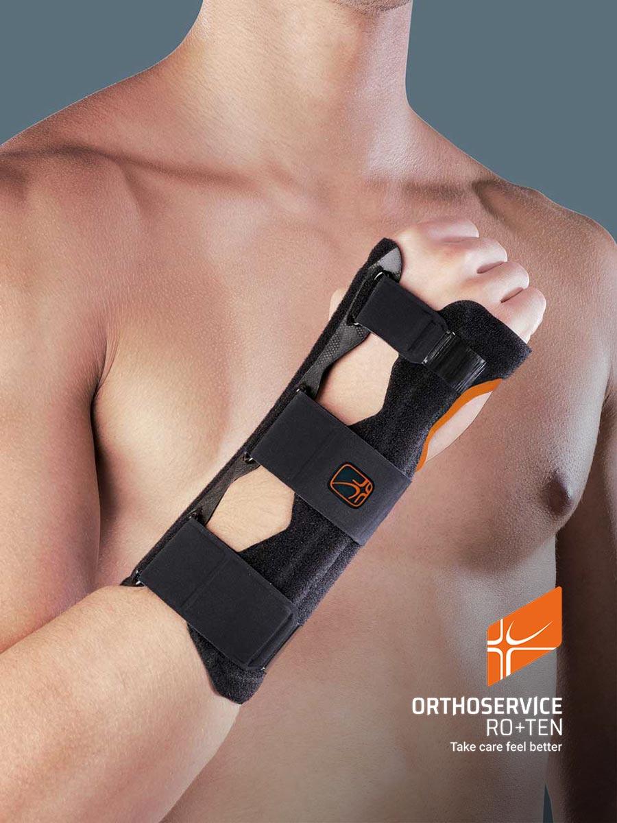 Ортез на промені-зап'ястковий суглоб з модульованою пластиною Manulite, M90100, Orthoservice (Швейцарія), фото 1