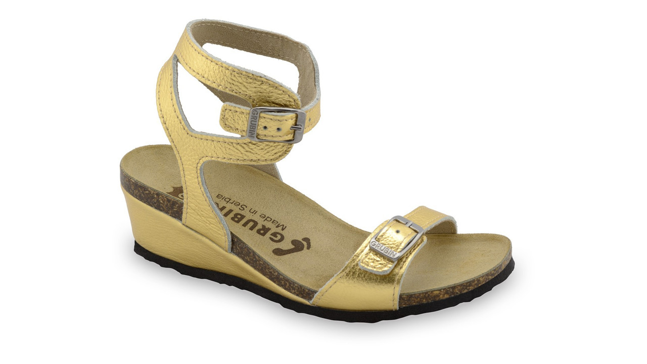 Сандалії ортопедичні жіночі Venus, Grubin (золотий, 36), фото 1